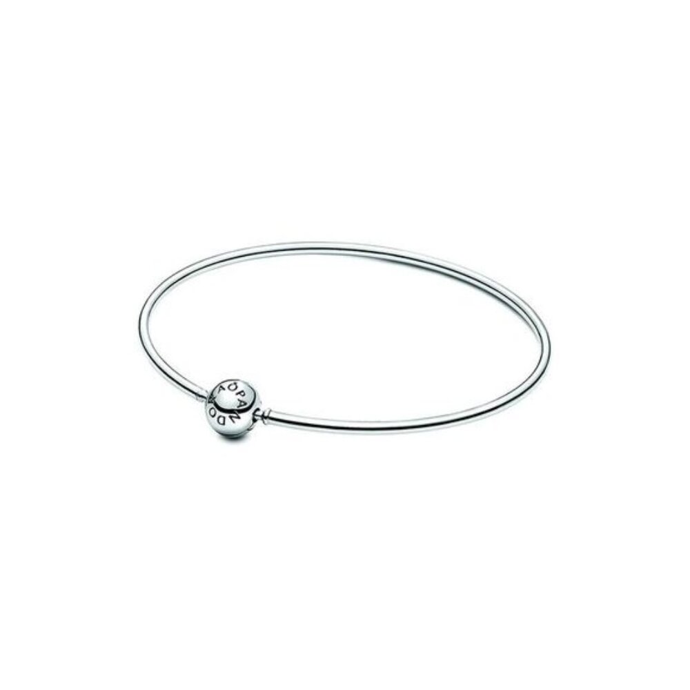 Pandora Moments Silver Bangle Bracelet